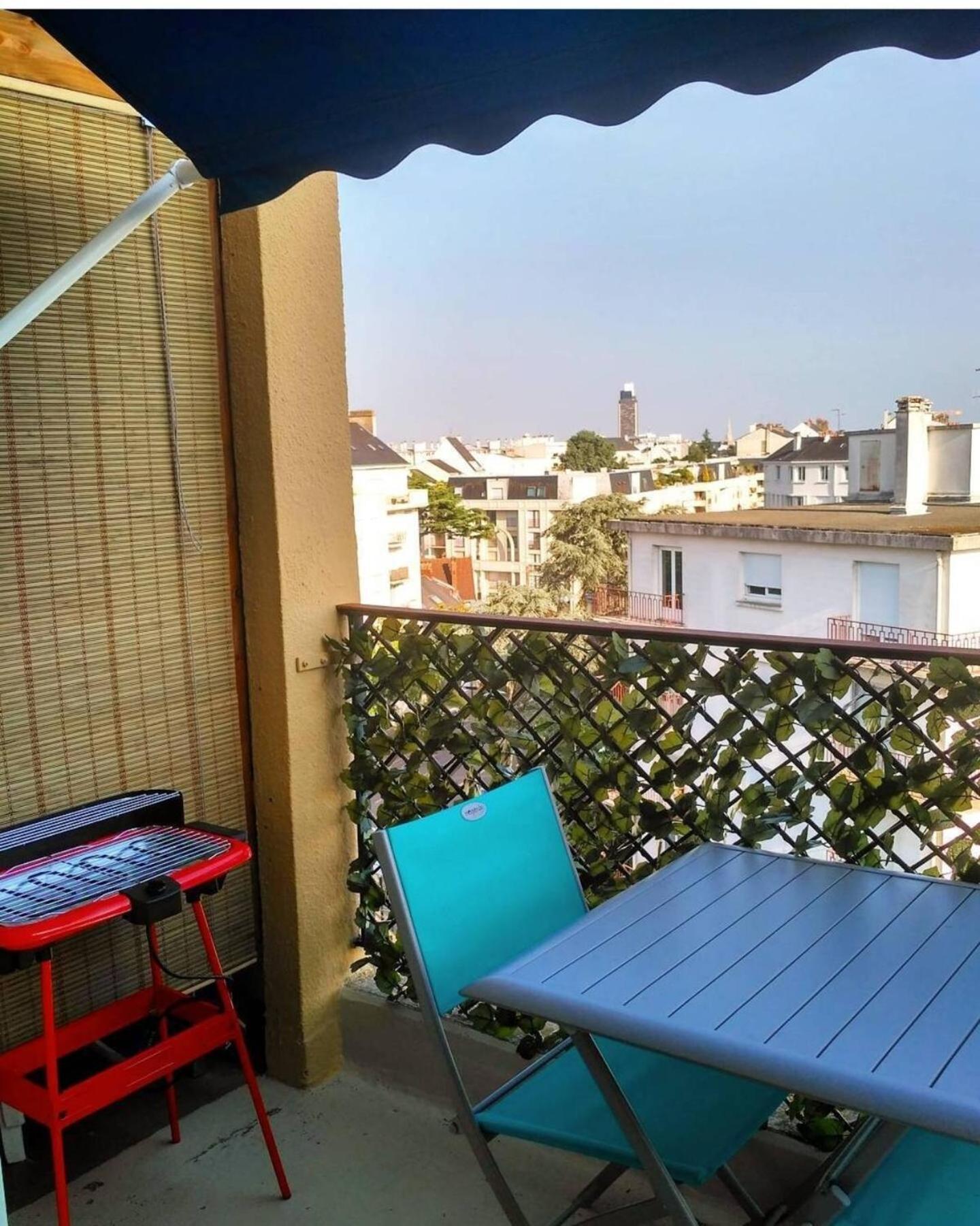 Charmant Appartement Lumineux - Dernier Etage Avec Balcon - Proche Centre-Ville Ναντ Εξωτερικό φωτογραφία